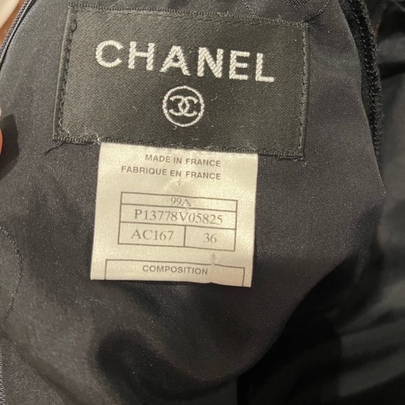 Chanel Wool Grey Dress GORGEOUS SZ 36 XS-S - Picture 6 of 6